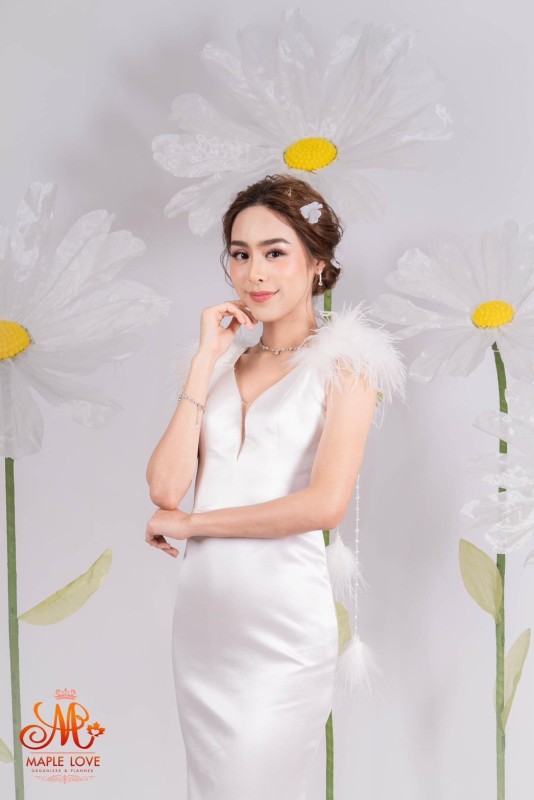Wedding photo of ถ่ายแบบ and พีพี ปุญญ์ปรีดี คุ้มพร้อม รอดสวาสดิ์